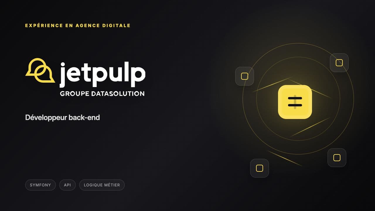 Projet web JetPulp — développement par Atypeka